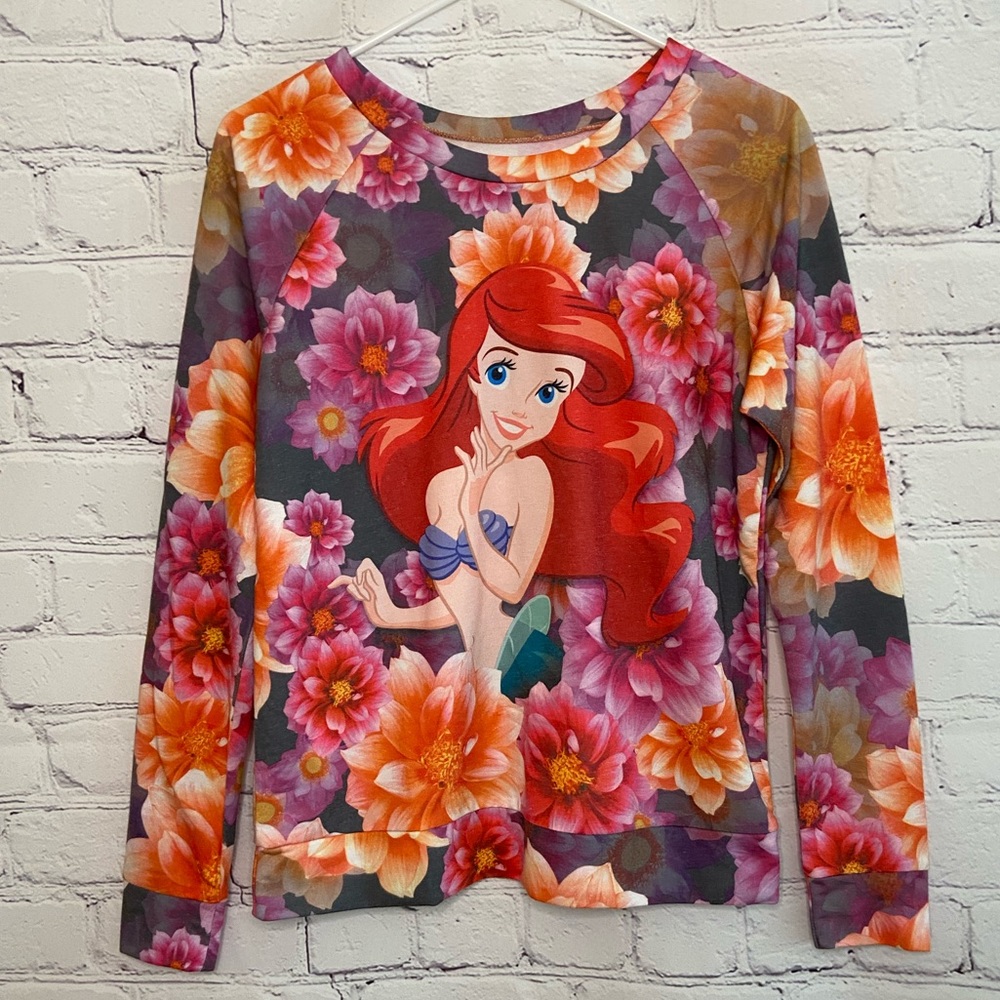 Disney’s Ariel Little Mermaid Long Sleeve Shirt